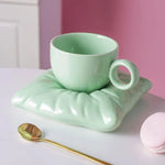 Mug Set Ceramic Colorful Sculptural Design