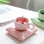 Mug Set Ceramic Colorful Sculptural Design