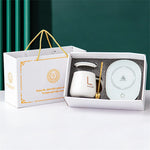 Mug Warmer Set Thermostatic Ceramic Mug & Spoon