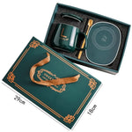Mug Warmer Set Thermostatic Ceramic Mug & Spoon
