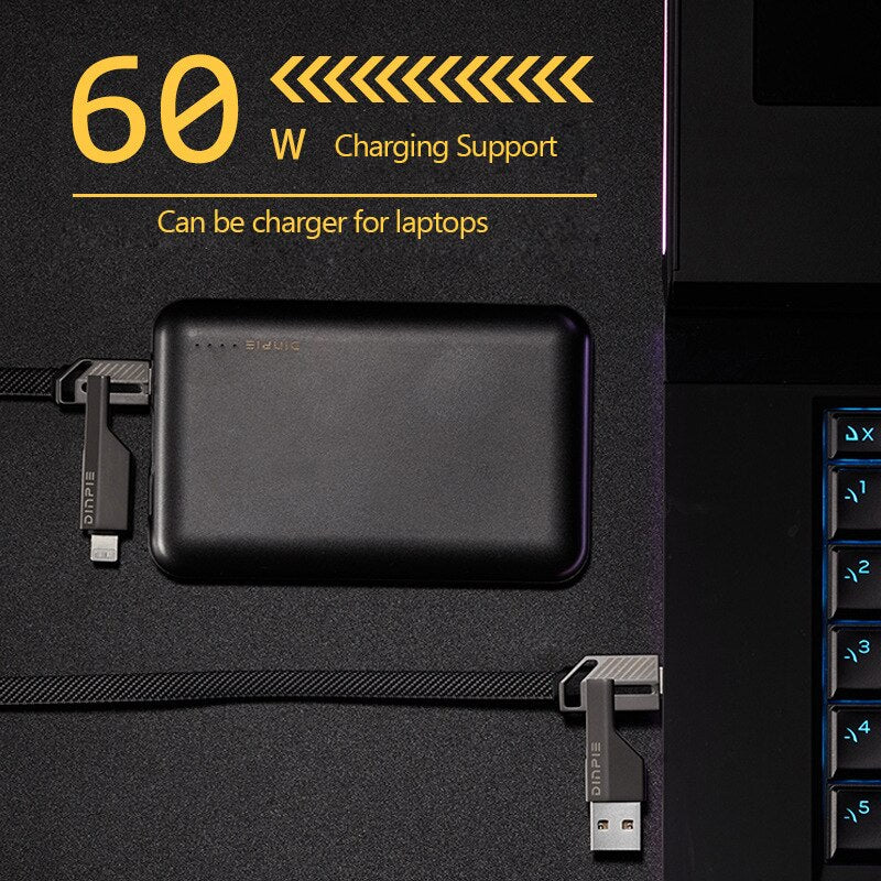 Multi-Connector Charging Cable USB-C & Lightning Multi-Device