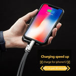 Multi-Connector Charging Cable USB-C & Lightning Multi-Device