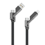 Multi-Connector Charging Cable USB-C & Lightning Multi-Device
