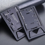 Multi-Tool Card Stainless Steel Adjustable Phone Stand