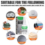 Multipurpose Adhesive Strong Hold Clear Finish For Multiple Materials