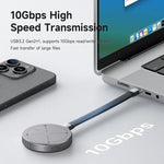 NVMe SSD Enclosure Magnetic USB-C 10Gbps