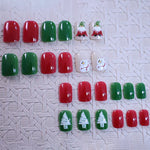 Nail Art Kit Christmas Festive Designs Long-Lasting & Chip-Resistant