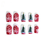 Nail Art Kit Hand-Painted Festive Designs & Long-Lasting Finish