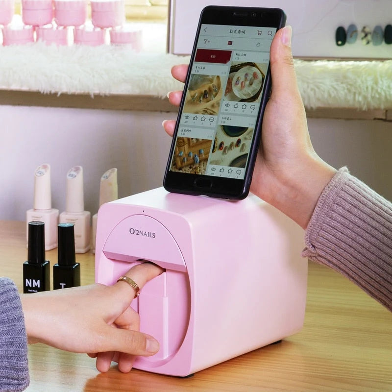 Nail Art Printer Wireless App-Controlled Custom Designs