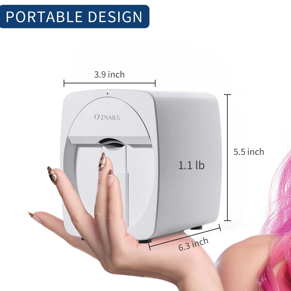 Nail Art Printer Wireless App-Controlled Custom Designs