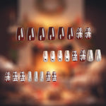 Nail Art Set Blue Rhinestones & Glitter Skin-Friendly