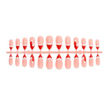 Nail Art Set Festive Red Glue Included
