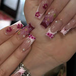 Nail Art Set Premium Gel Glossy Floral Designs