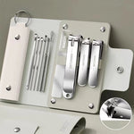 Nail Grooming Kit 6-Piece Stainless Steel Travel Case