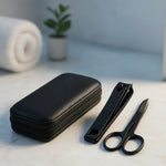 Nail Grooming Kit 6-Piece Stainless Steel Travel Case