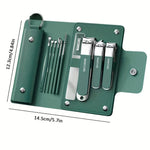 Nail Grooming Kit 6-Piece Stainless Steel Travel Case