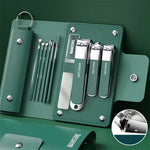 Nail Grooming Kit 6-Piece Stainless Steel Travel Case