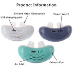 Nasal Breathing Aid USB Rechargeable Soft Silicone Buds