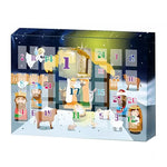 Nativity Advent Calendar 24 Plastic Figures for Christmas Story Play