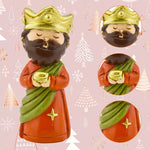 Nativity Advent Calendar 24 Plastic Figures for Christmas Story Play