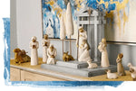 Nativity Set Handcrafted Reclaimed Barn Wood 20-Piece