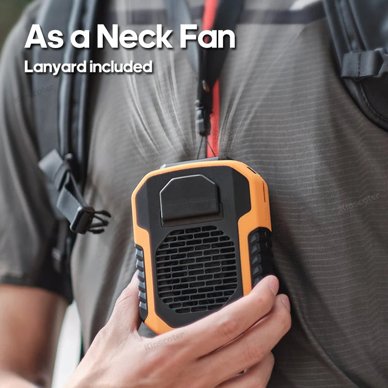 Neck Fan Hands-Free Rechargeable 6000mAh