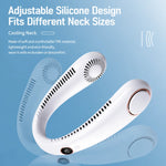 Neck Fan Wearable Rechargeable 3 Speed Levels
