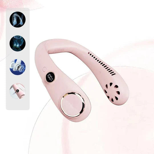 Neck Fan Wearable Rechargeable 3 Speed Levels