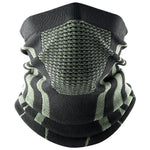 Neck Gaiter Thermal Spandex Breathable Mouth Hole