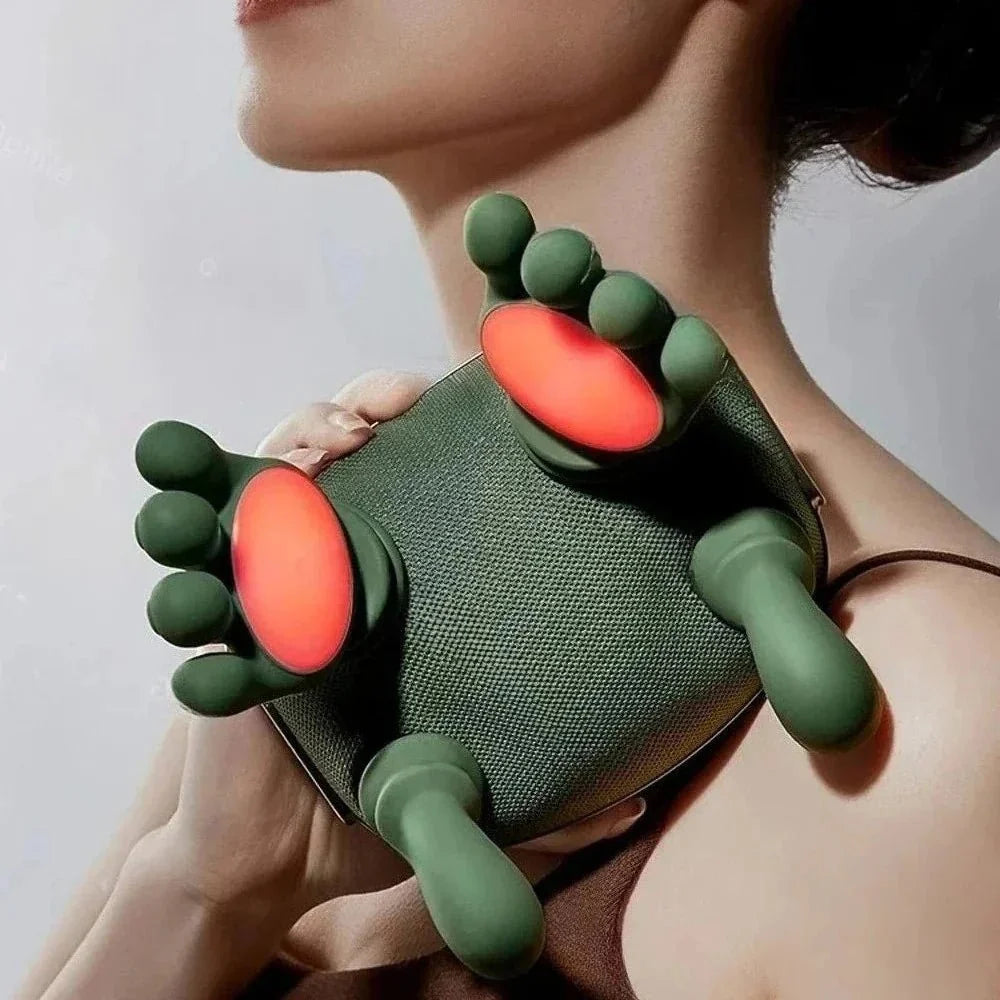 Neck Massager 4D Shiatsu Heat Function Rechargeable