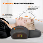 Neck Massager Ergonomic Vibration Therapy Portable Rechargeable