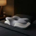 Neck Pillow Butterfly Contour Memory Foam & Washable Cover