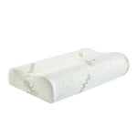 Neck Pillow Ergonomic Memory Foam Bamboo Fiber Cover