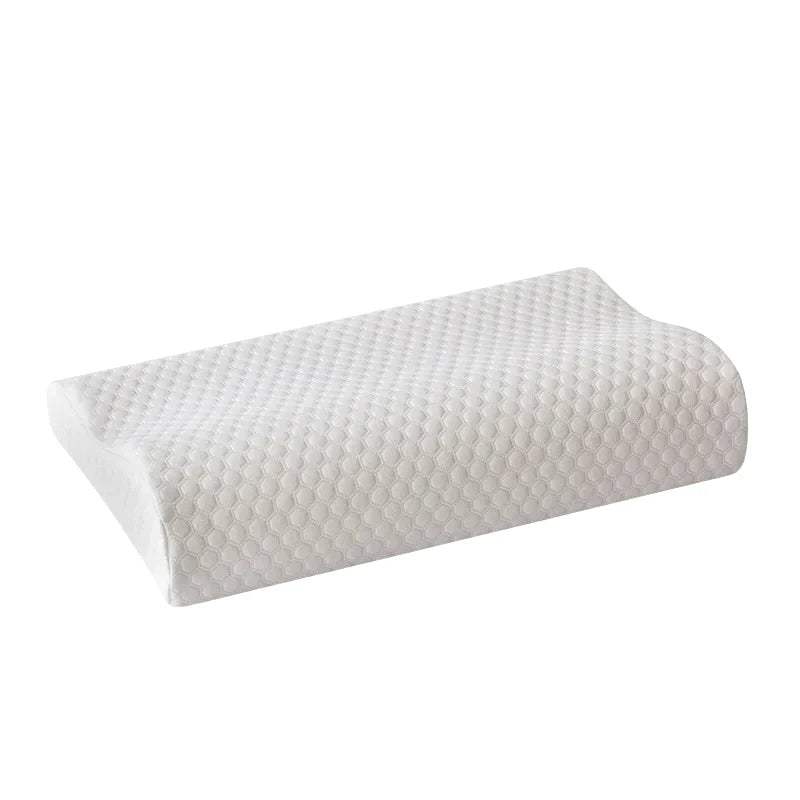 Neck Pillow Ergonomic Memory Foam Bamboo Fiber Cover