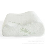 Neck Pillow Ergonomic Memory Foam Bamboo Fiber Cover