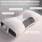 Neck Pillow Ergonomic Support Textured Massage Surface
