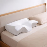 Neck Pillow Memory Foam Dual-Height Washable Cover