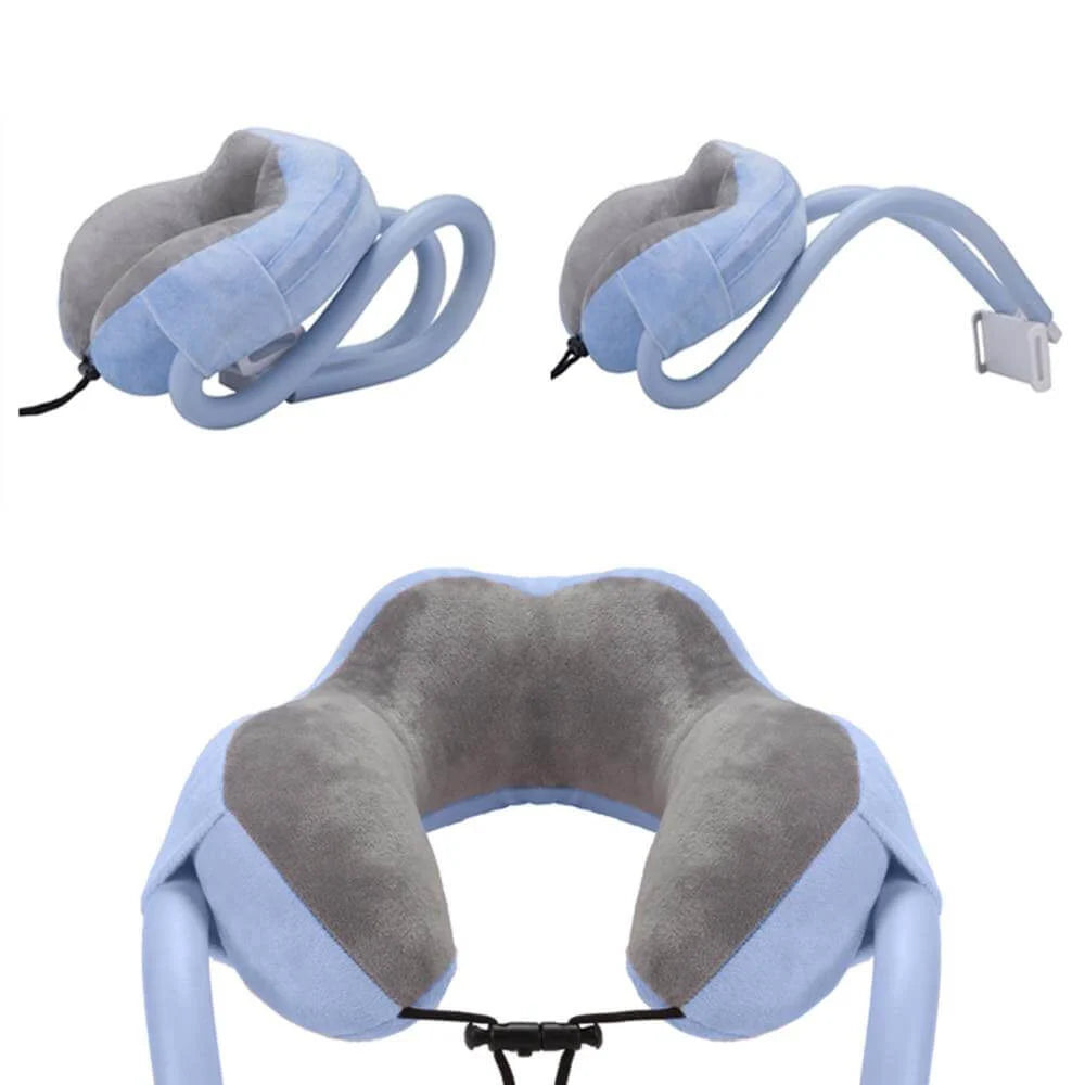 Neck Pillow Phone Holder 360° Adjustable Foldable