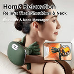 Neck & Shoulder Massager Deep-Kneading Heated 3 Intensity Levels