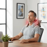 Neck & Shoulder Massager Shiatsu Heat & Vibration