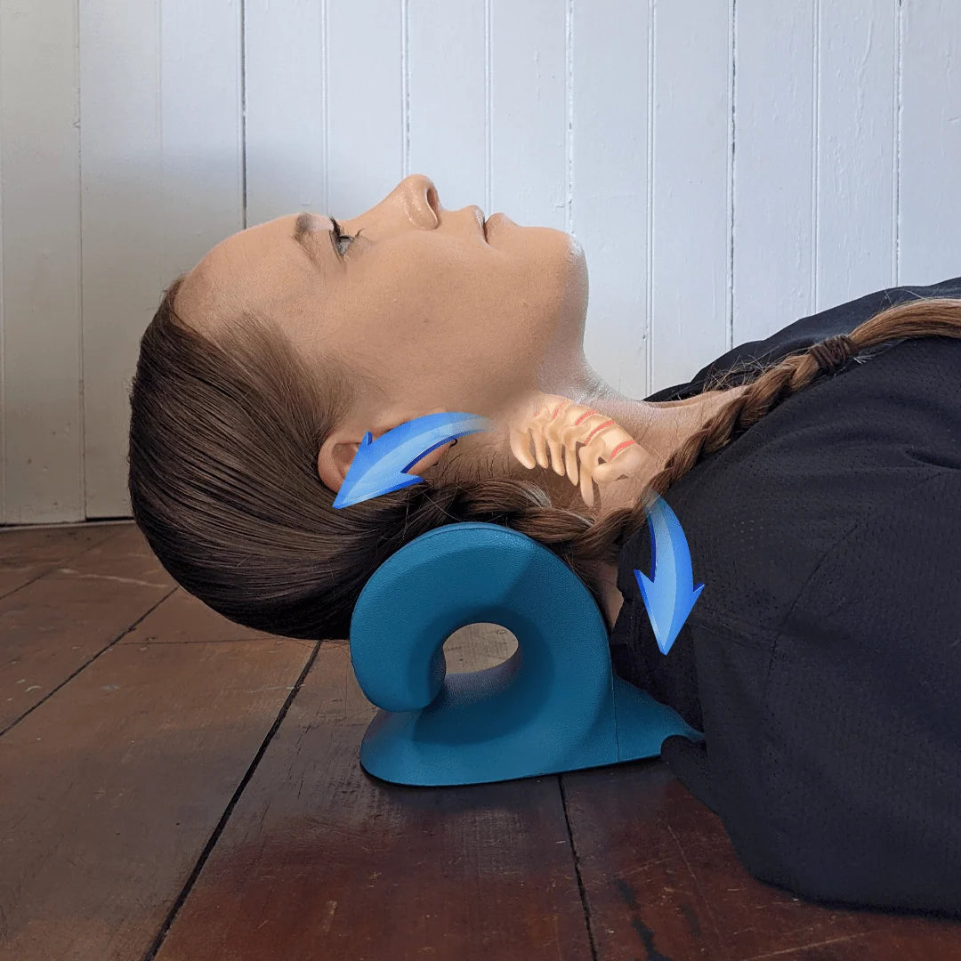 Neck Stretcher Three-Way Cervical Traction & Acupressure