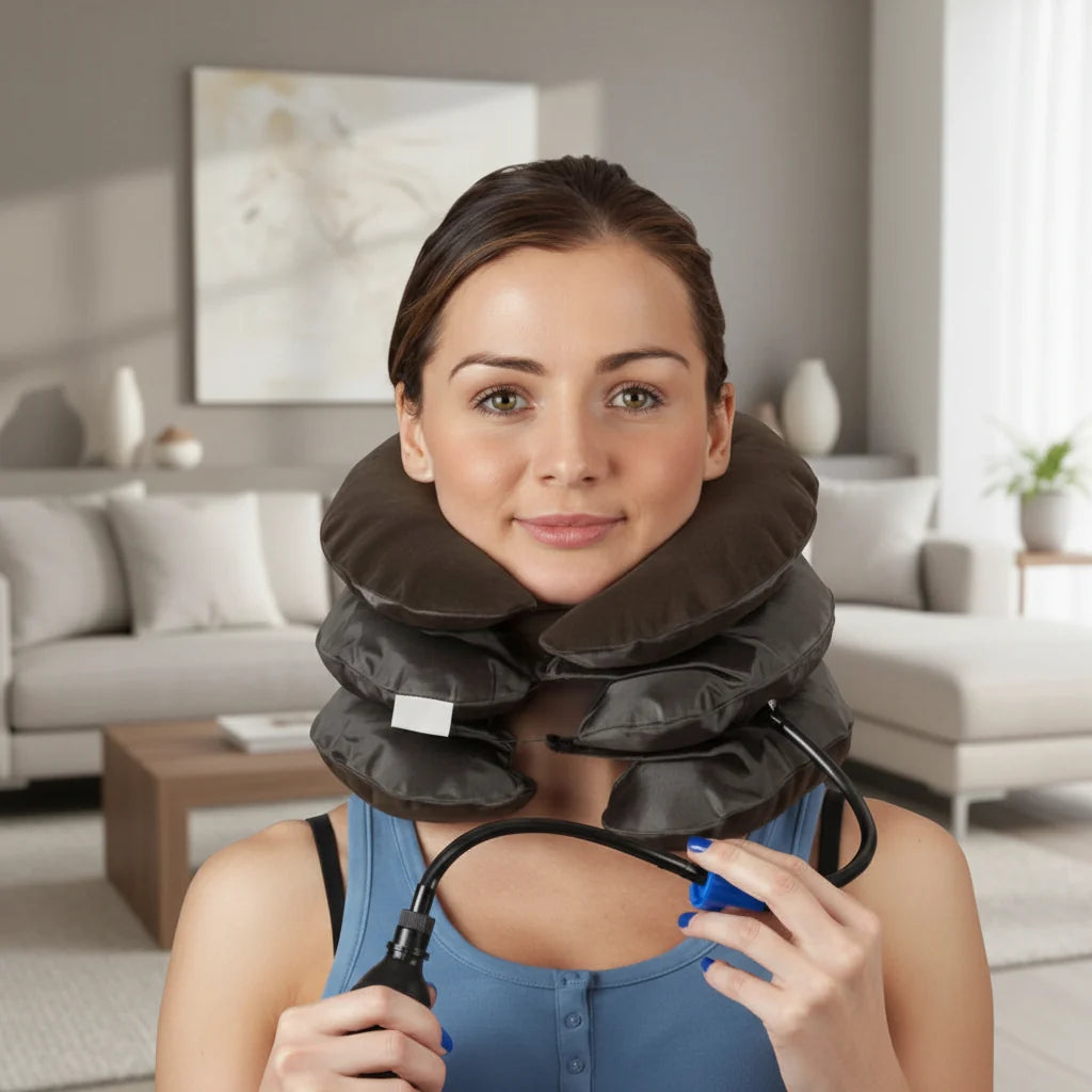 Neck Support Ergonomic Contoured Foam for Reclining Rest