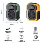 Neck & Waist Fan 23-Hour Rechargeable Power Bank