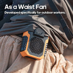 Neck & Waist Fan 23-Hour Rechargeable Power Bank