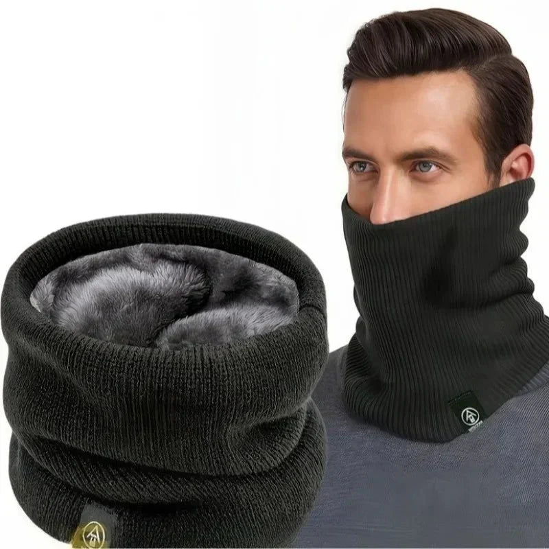 Neck Warmer Knitted Cotton Thermal Multifunctional