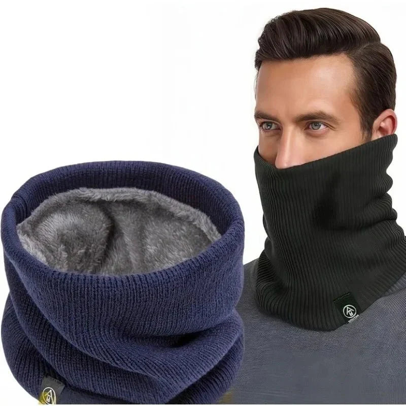 Neck Warmer Knitted Cotton Thermal Multifunctional
