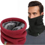 Neck Warmer Knitted Cotton Thermal Multifunctional
