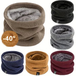Neck Warmer Knitted Cotton Thermal Multifunctional