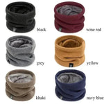Neck Warmer Knitted Cotton Thermal Multifunctional