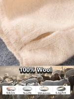 Neck Warmer Merino Wool Face Covering Lightweight